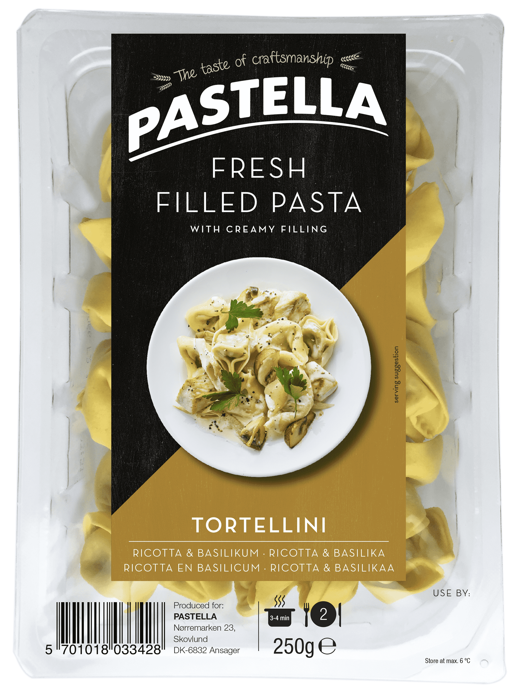 Tortellini skinke - klassisk tortellini - se mere her